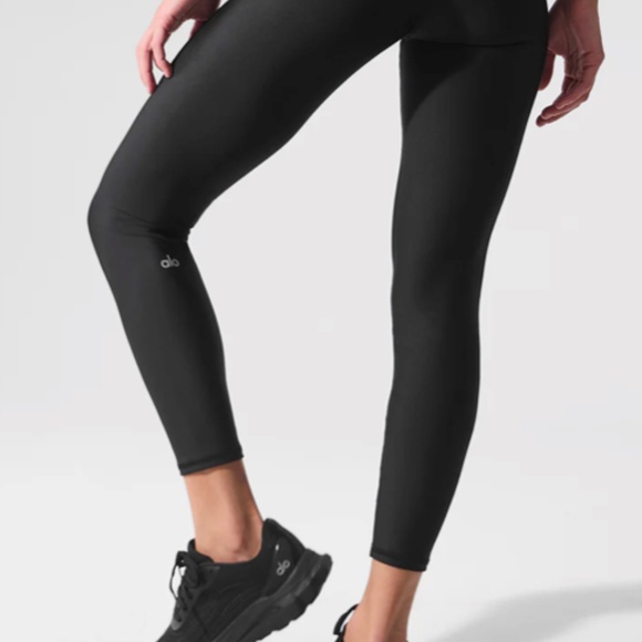 ALO 7/8 High-Waist Airlift Legging Size Small Black - Picture 3 of 6